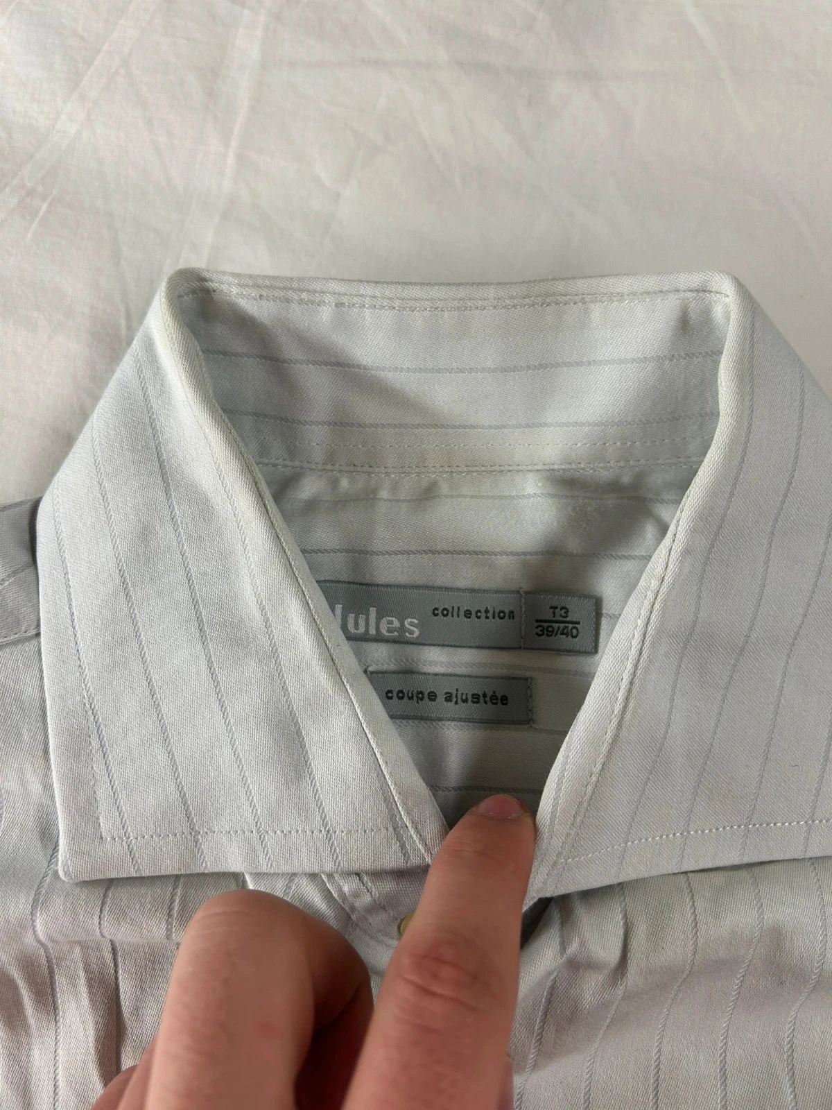Camisa listrada vintage Jules – photo 7
